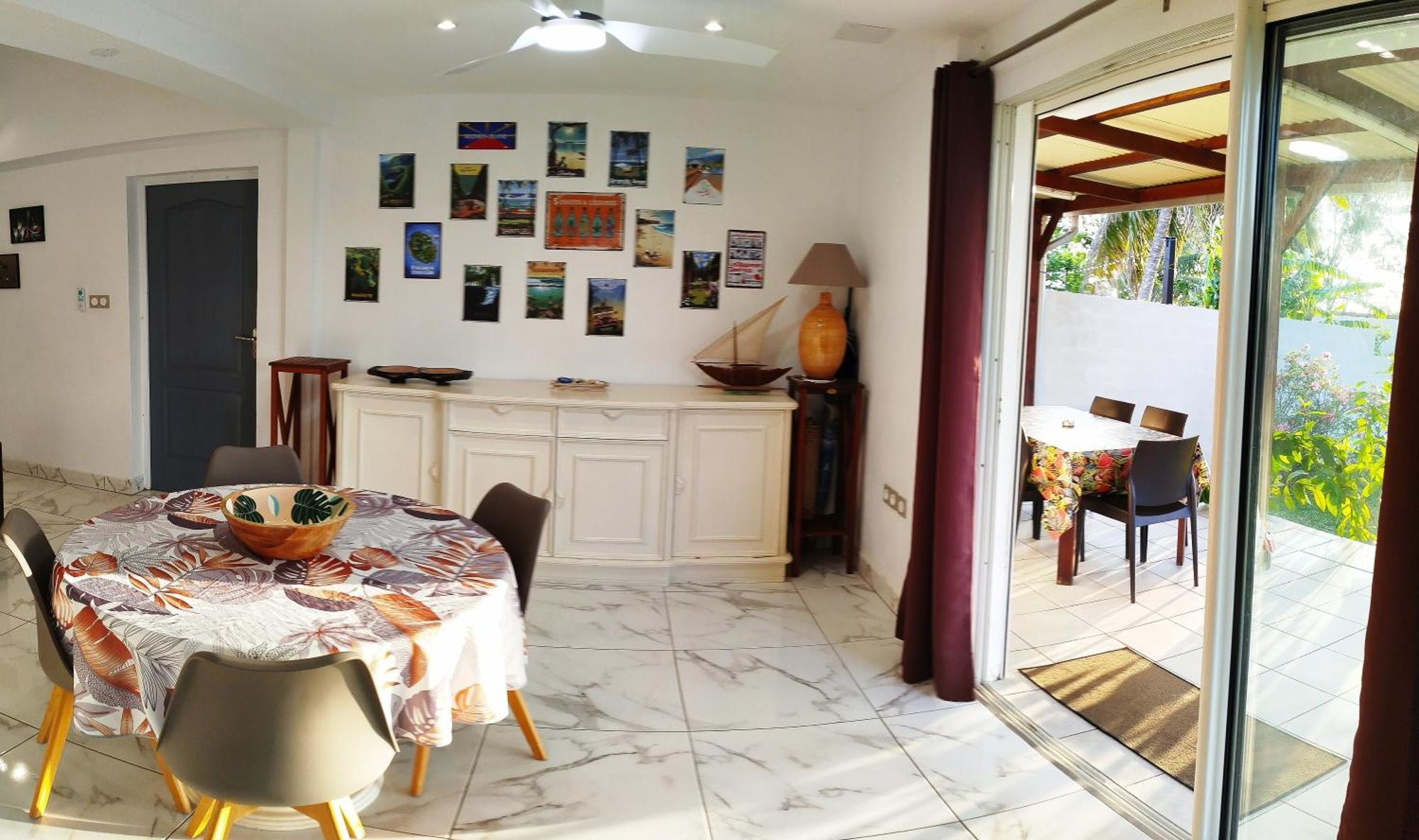 Maison Les Cocotiers De Plaiz'Anse Petite Île Exterior foto